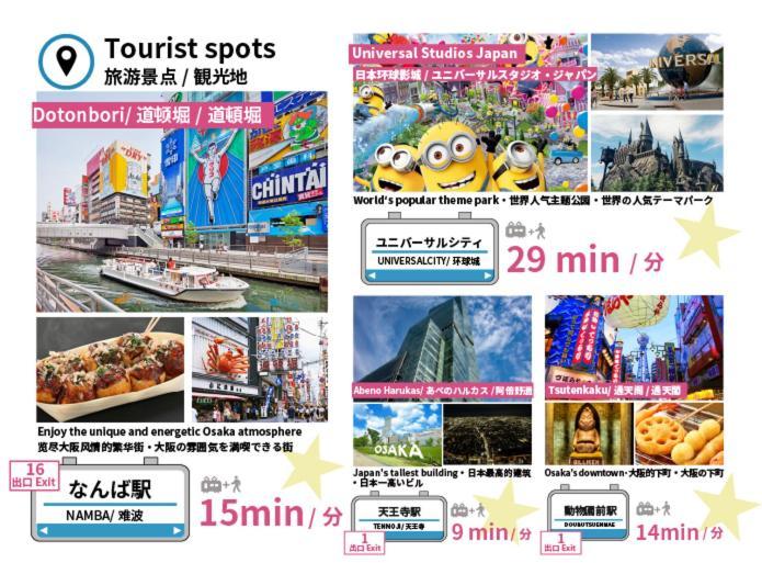 Fds Dernier Lejlighed Osaka Eksteriør billede